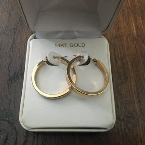 14KT Gold Hoop Earrings